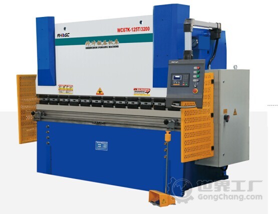安徽神沖WC67K125/3200數控液壓折彎機 精密折彎，工業智造的未來選擇